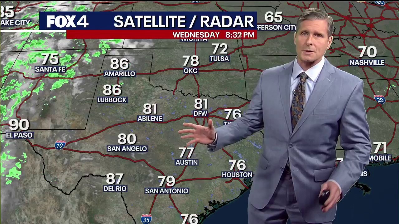 Dallas weather: May 13 overnight forecast