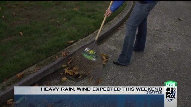 Prepare for heavy rain this weekend