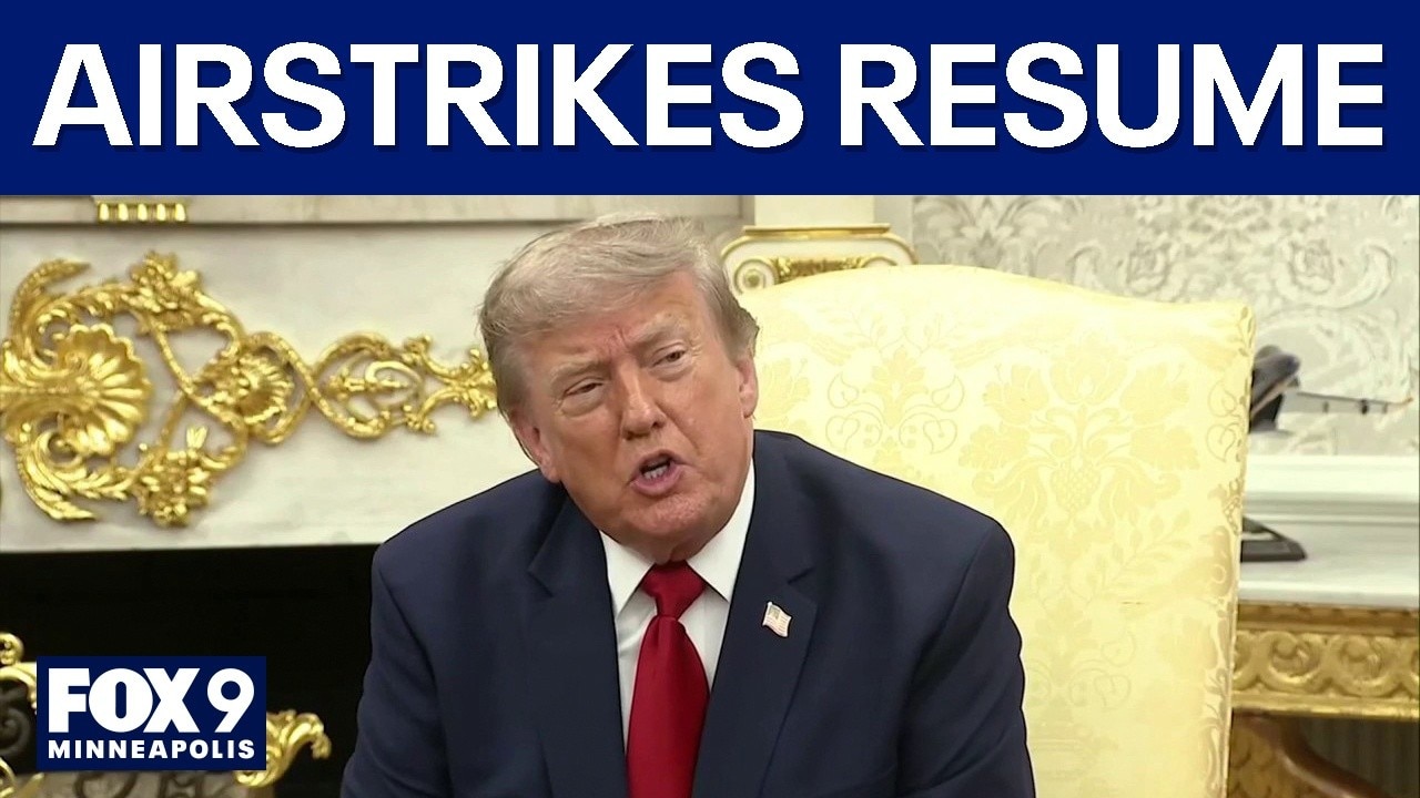 U.S. resumes airstrikes on Iran