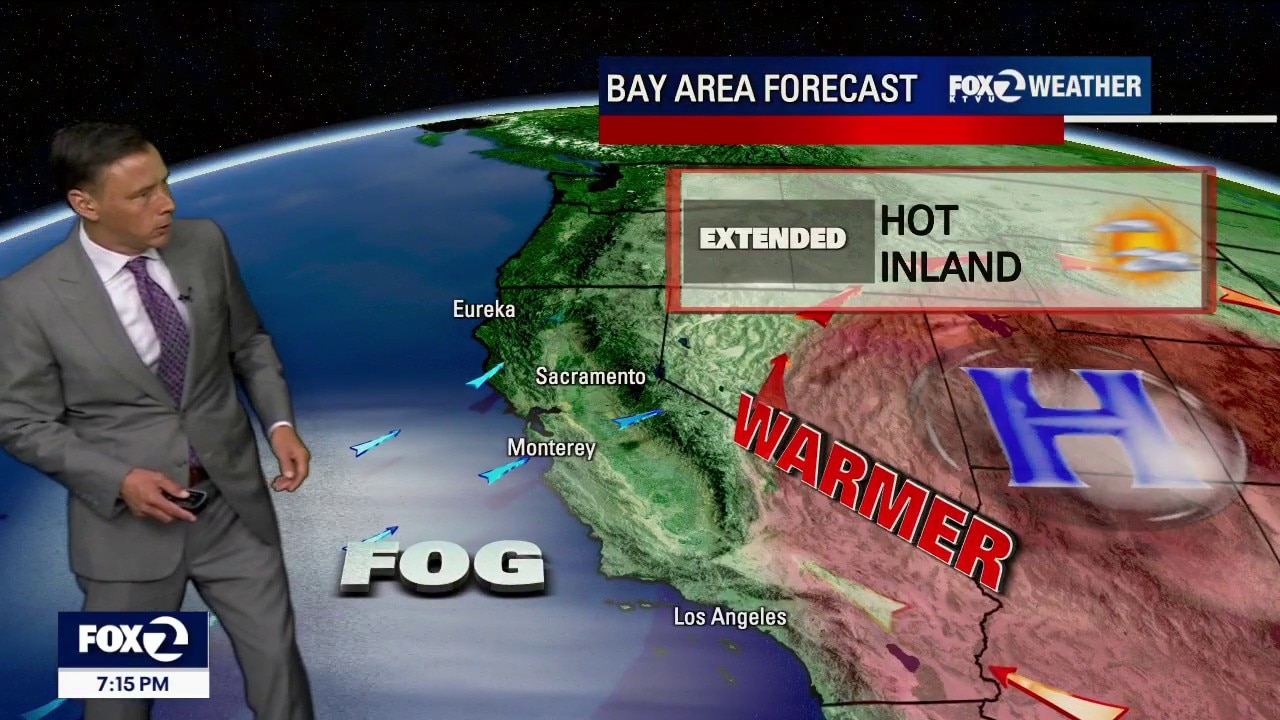 Slightly cooler forecast
