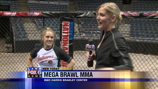 Laura gets a preview of Mega Brawl MMA