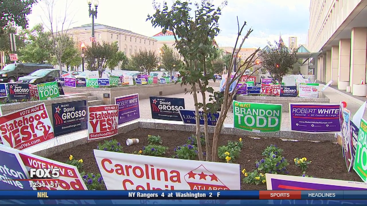 Early voting in D.C.