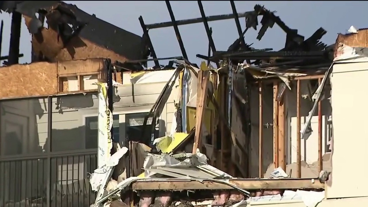 Building could collapse any moment after apartment fire