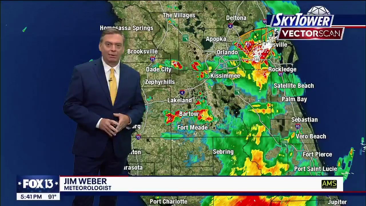 Tampa weather | Monday evening forecast