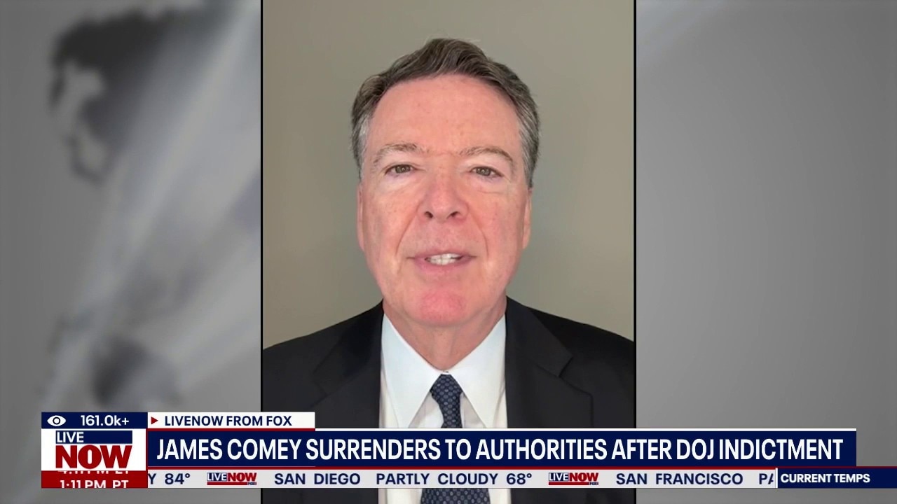 Comey appears in court after his ‘8647’ indictment 