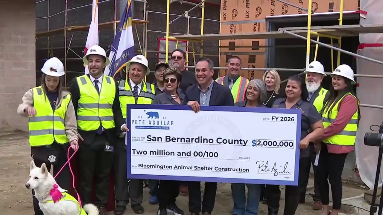 New animal shelter coming to San Bernardino County