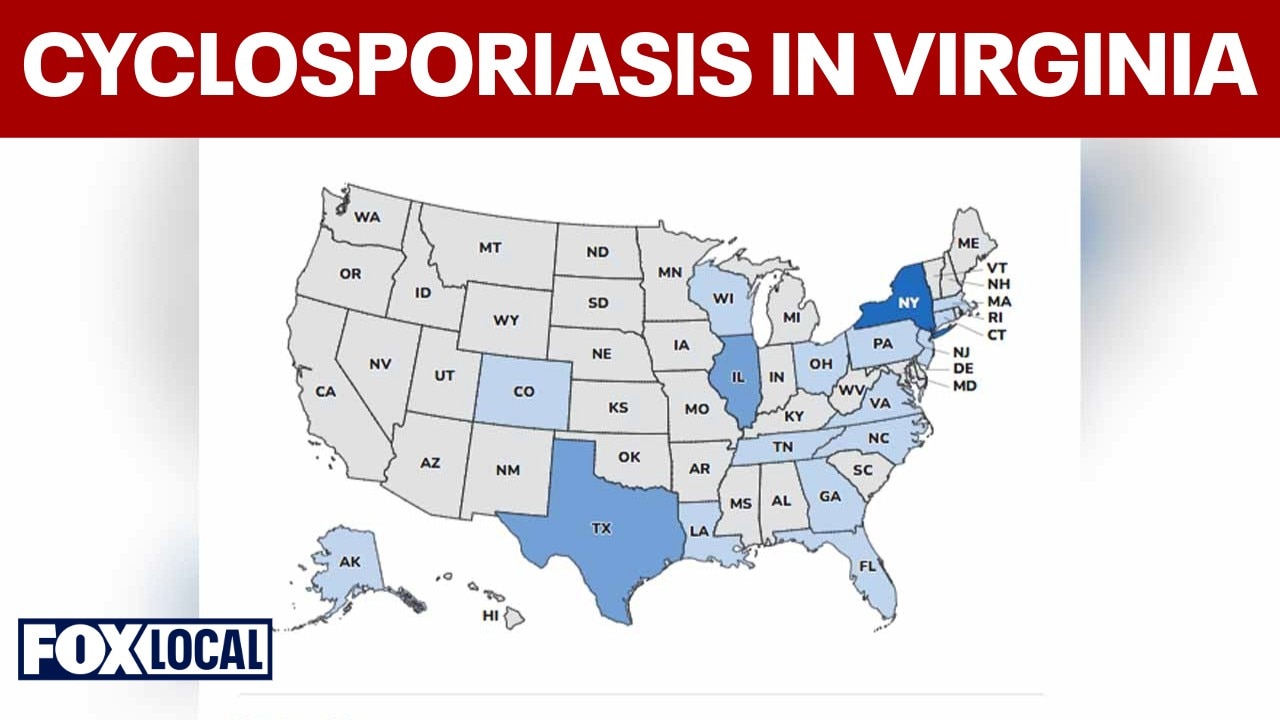 Cyclosporiasis in Virginia: What you need to know