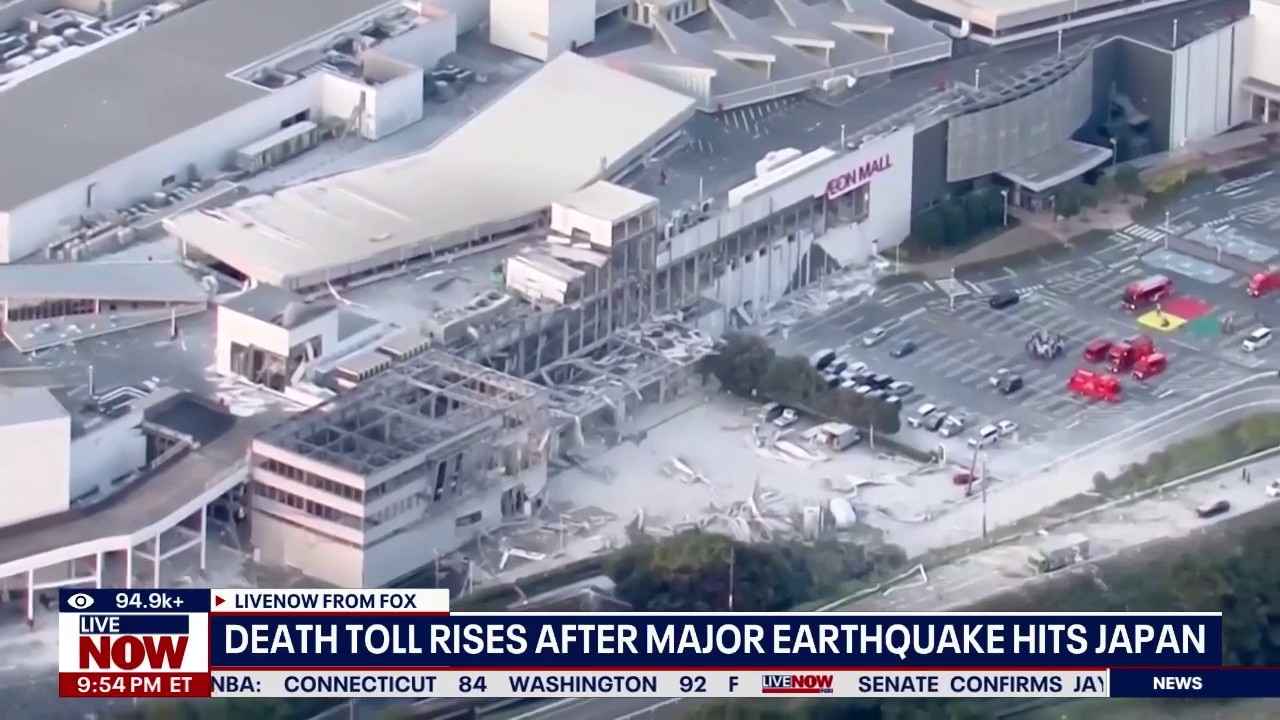 Death toll rises after major earthquake in Japan