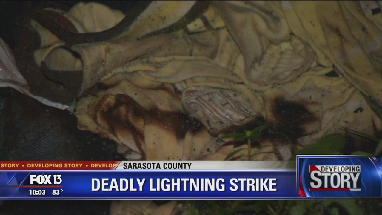 Sarasota woman killed by lightning strike
