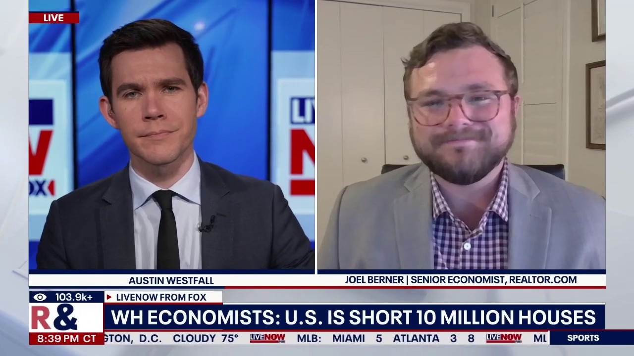 U.S. is short 10 million homes, WH economists say