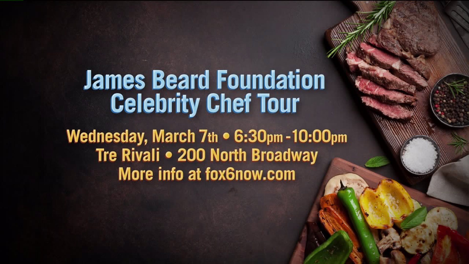 James Beard Foundation`s Celebrity Chef Tour