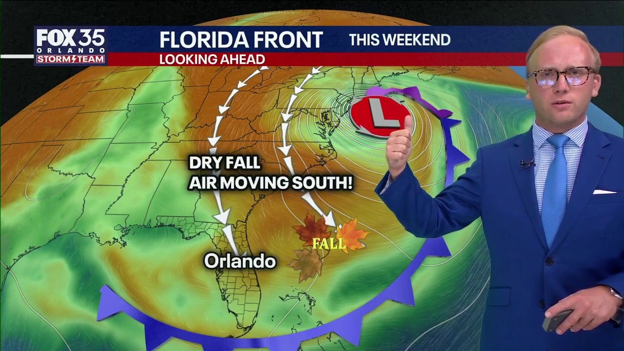 Orlando Weather Forecast: Tracking big cool front