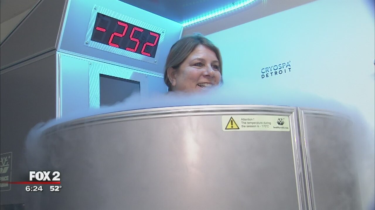 Cryospa Detroit cool way to re-charge and recover