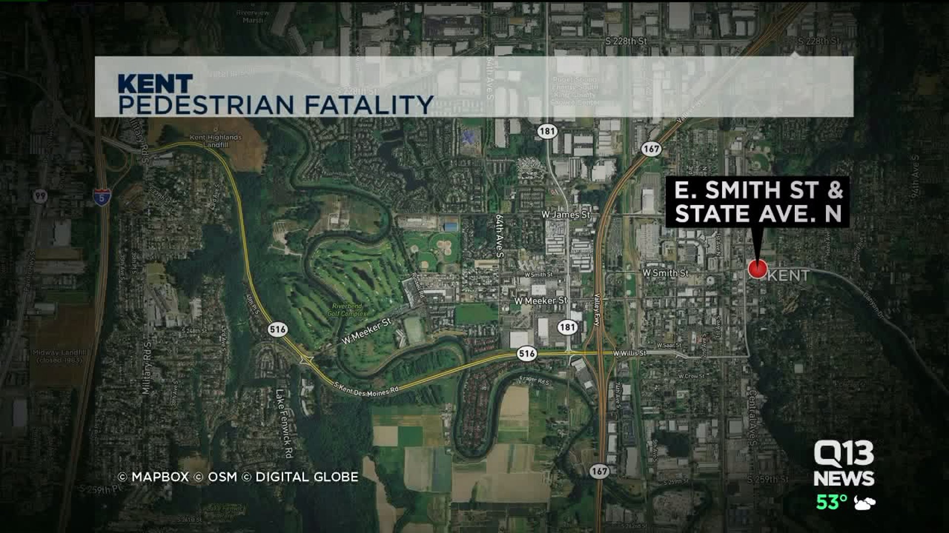 Women killed by SUV in Kent crosswalk