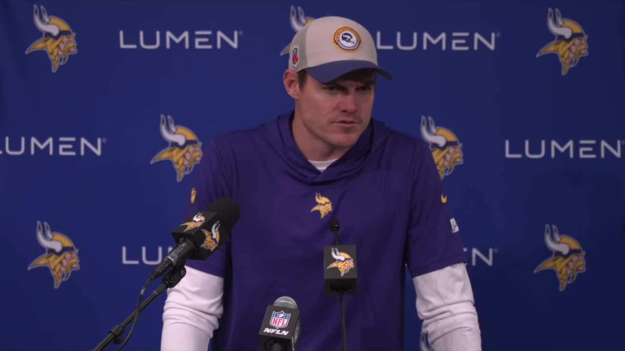 Vikings coach talks 3-0 win over Raiders