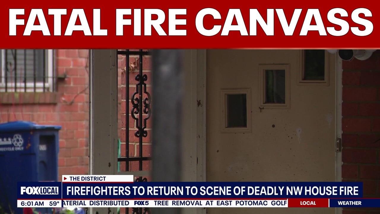 Firefighters to canvass neighborhood following deadly DC house fire | FOX 5 AT 6AM
