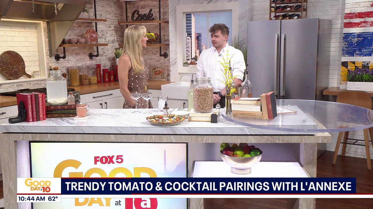 Trendy tomato & cocktail pairings with L'Annexe