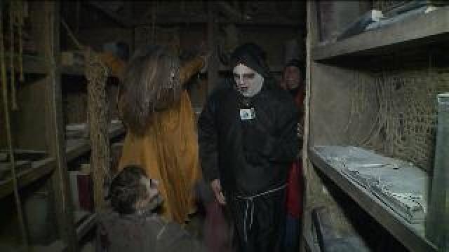 Tony gets spooked at the Wisconsin Feargrounds
