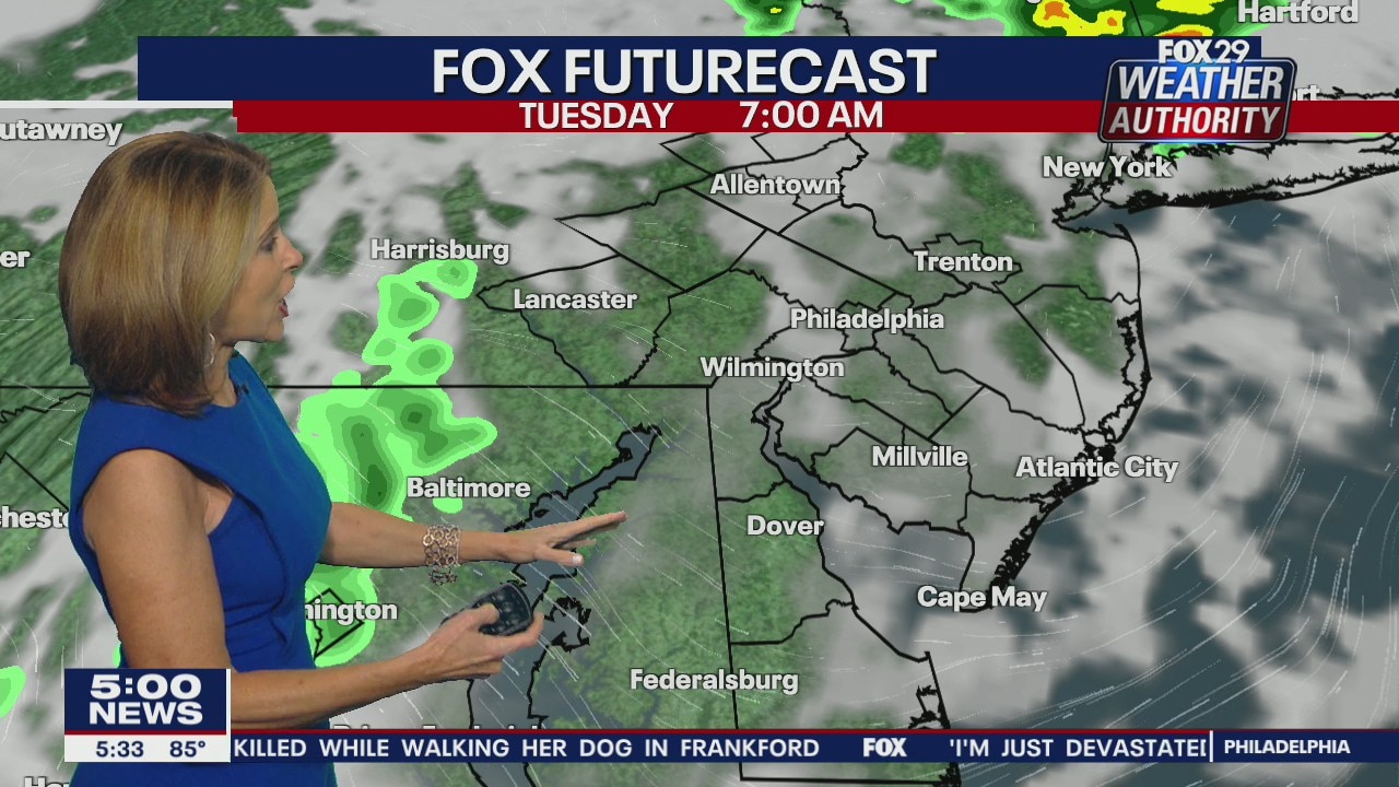 Weather Authority: Monday, 5 p.m. update