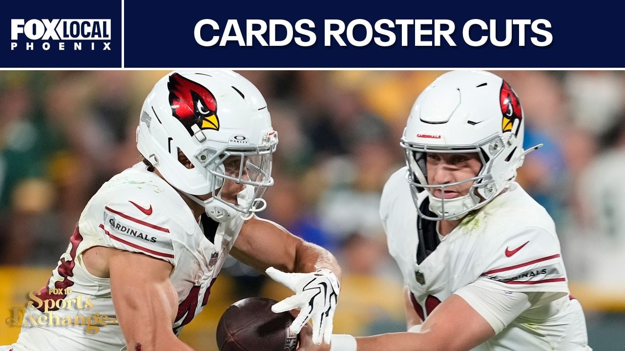 Cardinals roster cuts, Ketel Marte returns, ASU's QB1 interview | FOX 10 Sports Exchange