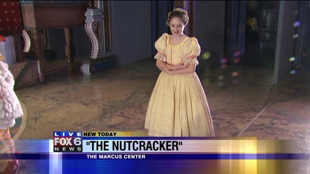 Laura hangs at the Marcus Center to preview The Nutcracker