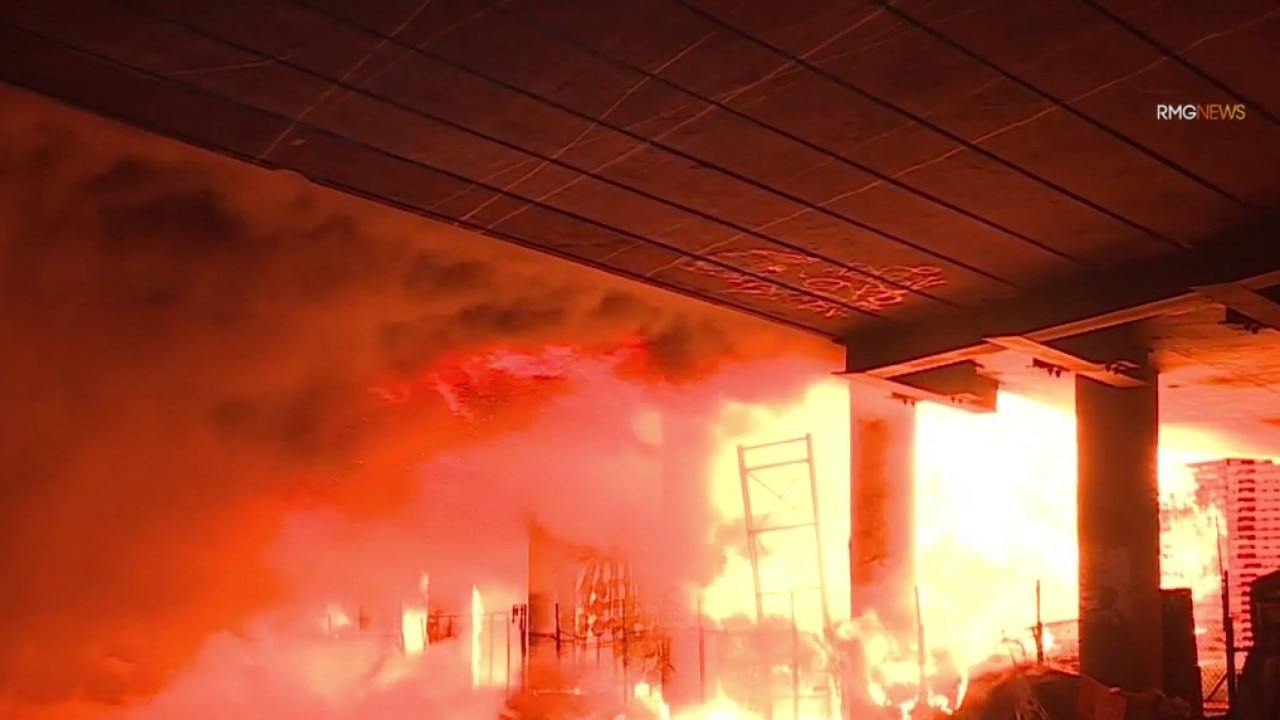 Tunnel fire: NB-110 Freeway remains closed in Wilmington
