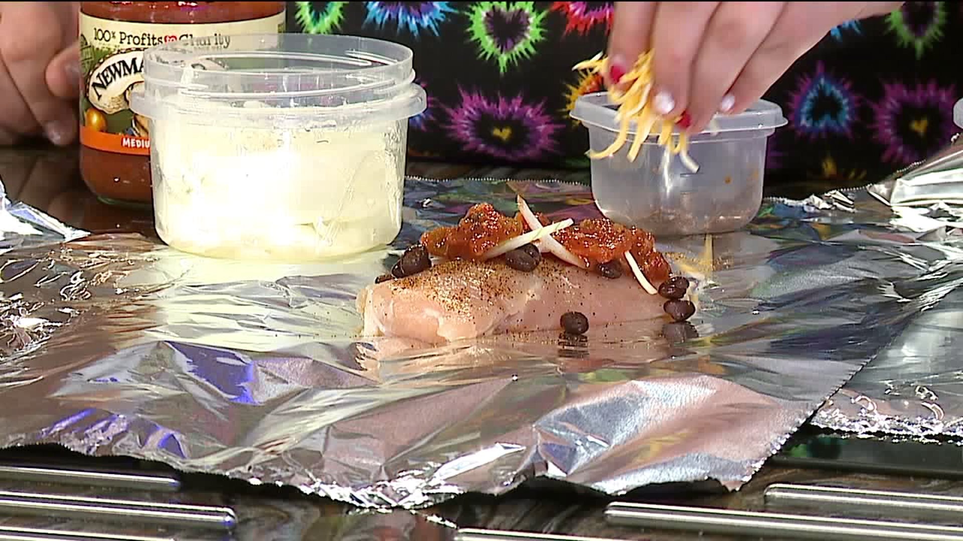 Cooking with kids on the campfire