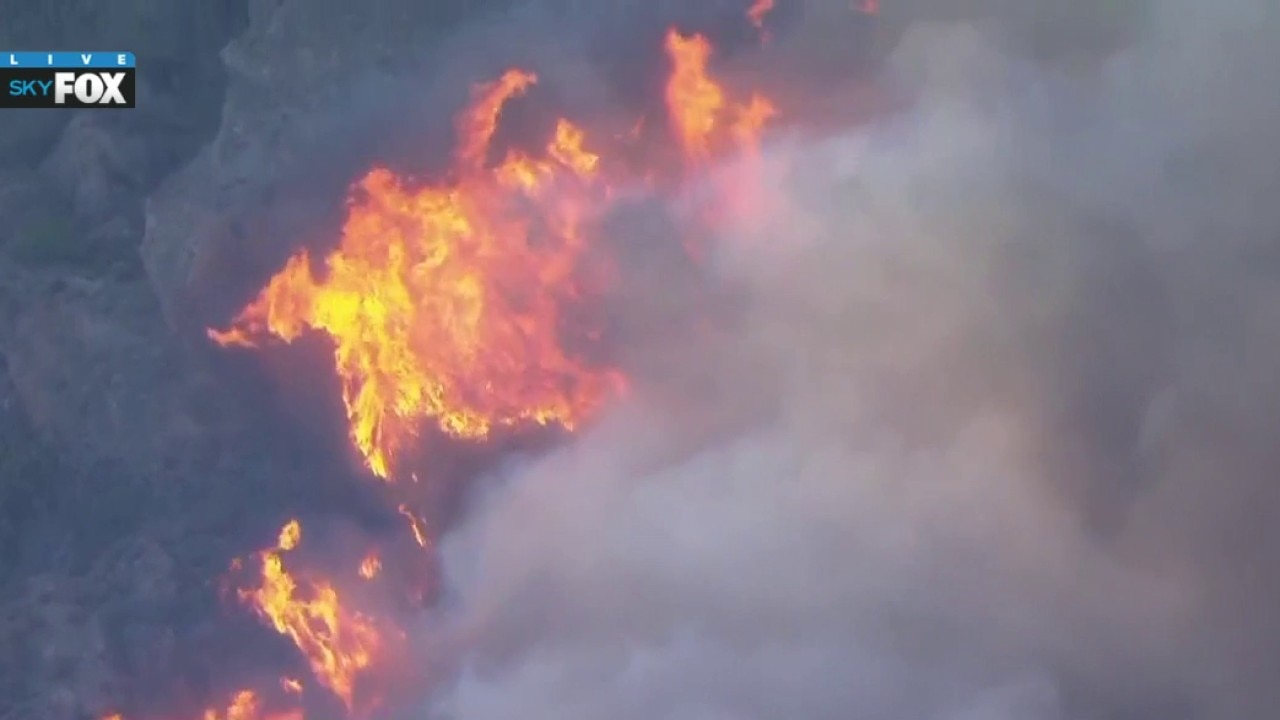 Multiple fires break out across LA County