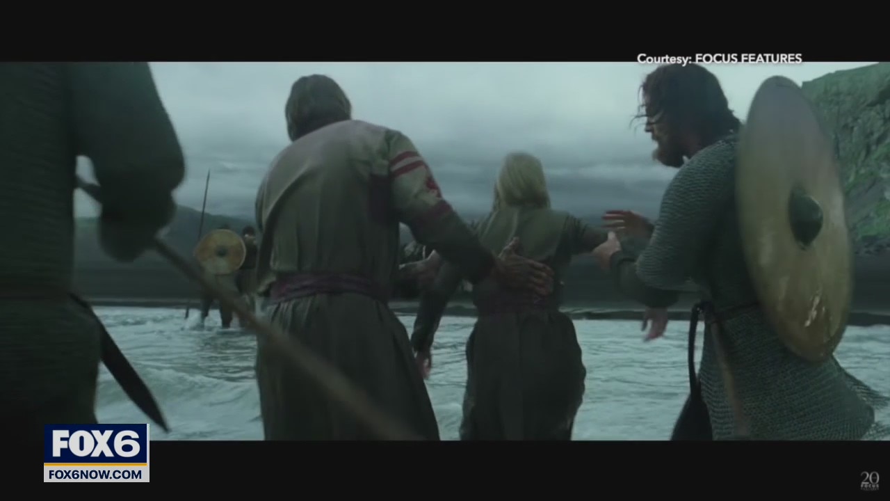 Gino talks with stars of The Northman