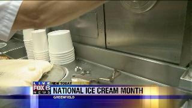 Laura learns how ice cream is made
