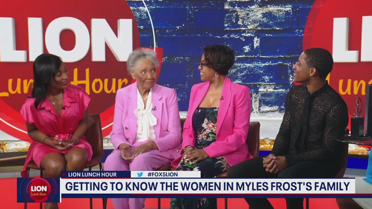 Getting to know the women in Myles Frost's family