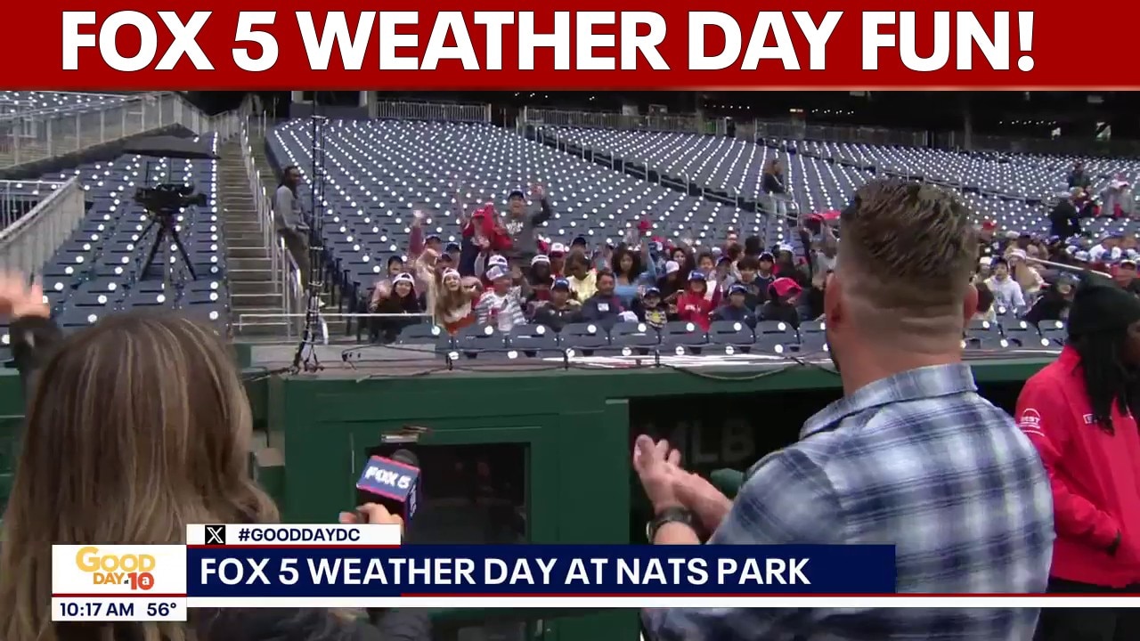 FOX 5 Weather Day: Excitement builds at Nats Park