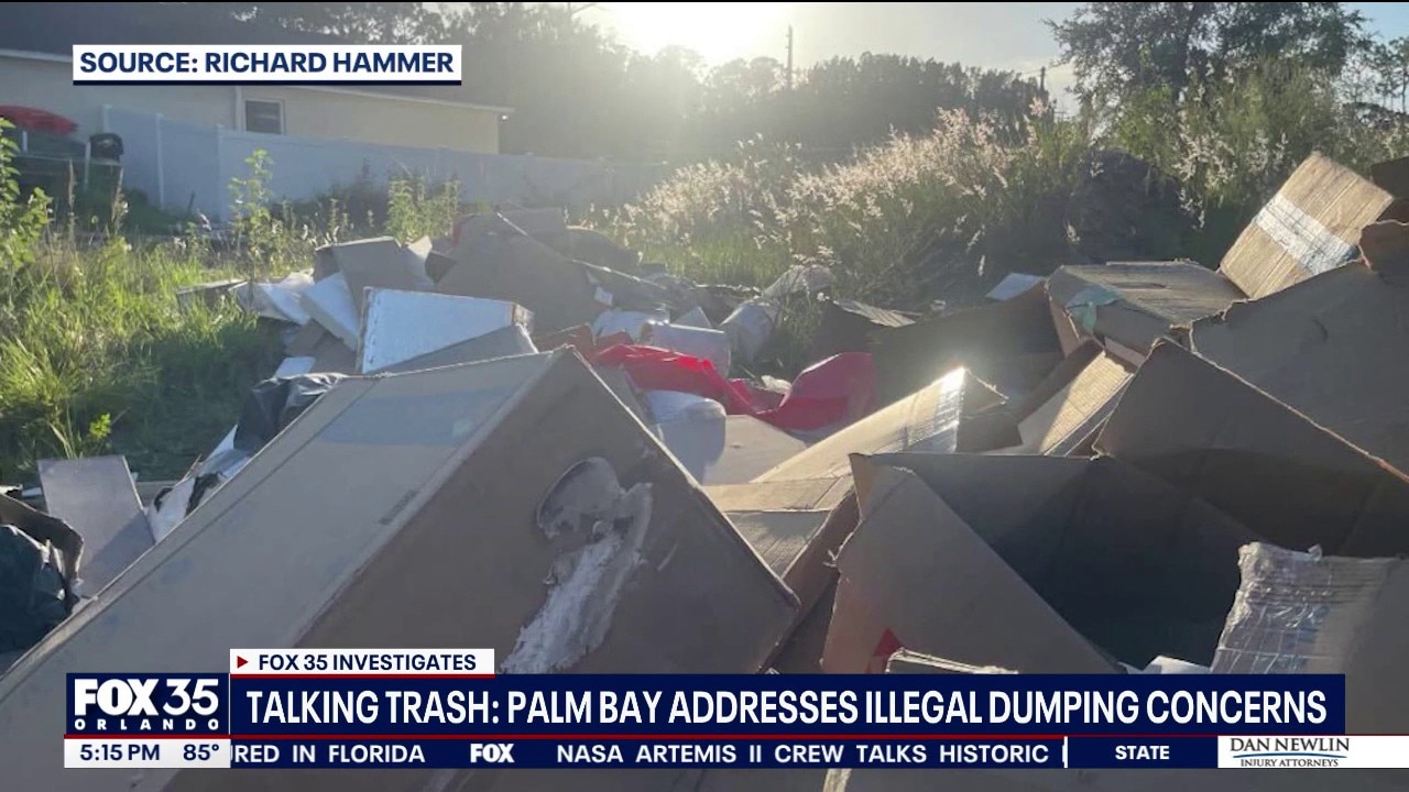 Palm Bay officials crack down on illegal dumping
