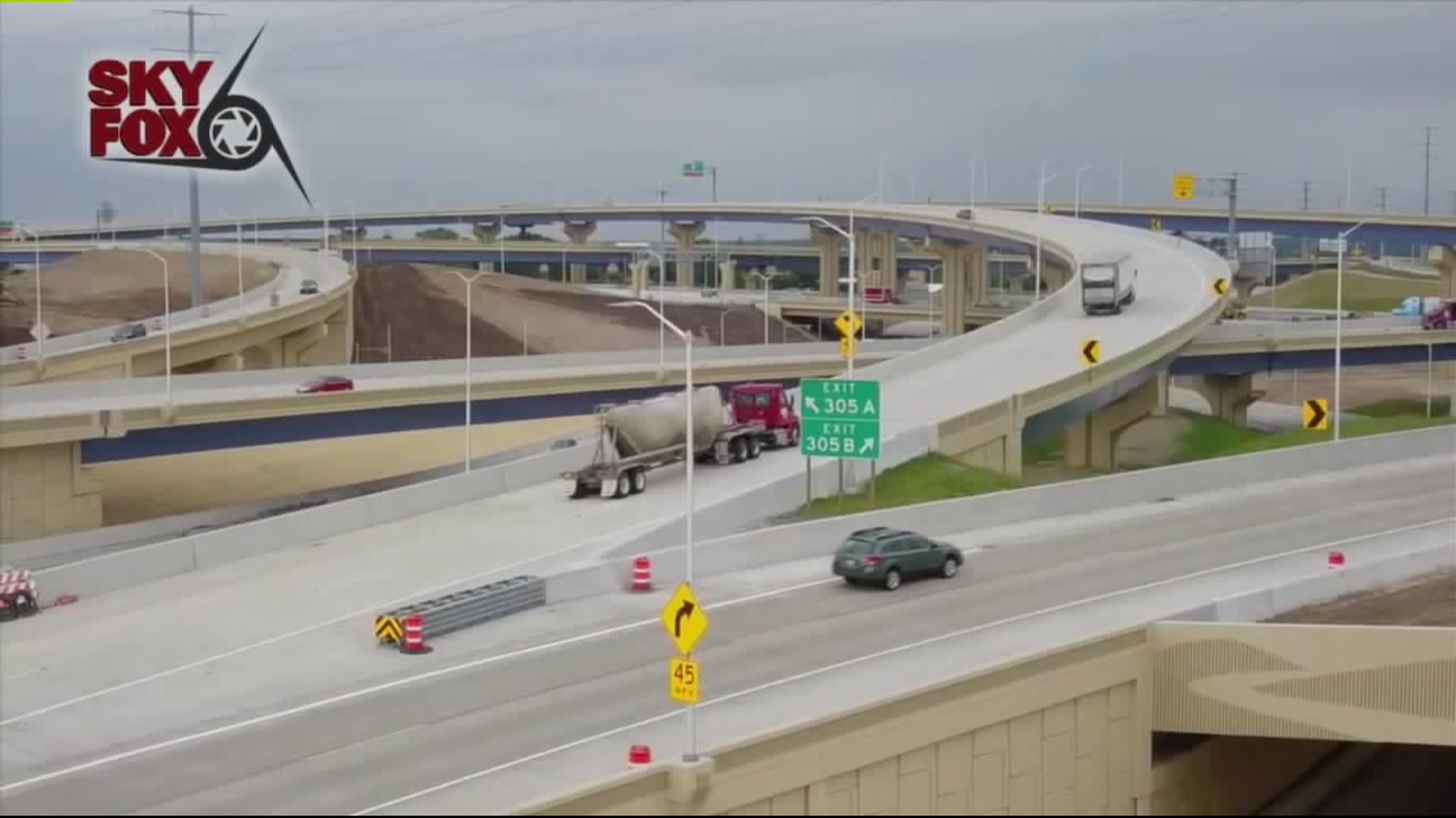 Zoo Interchange ramp reopens
