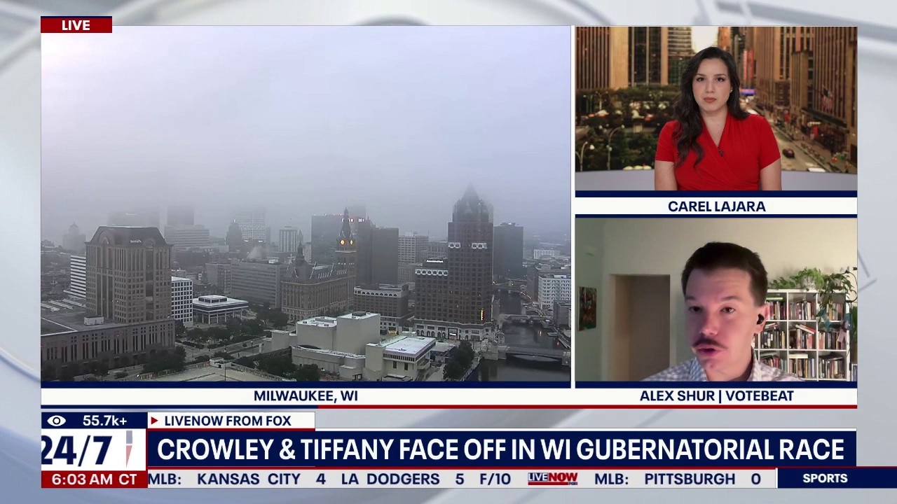 Crowley & Tiffany face off in WI gubernatorial race