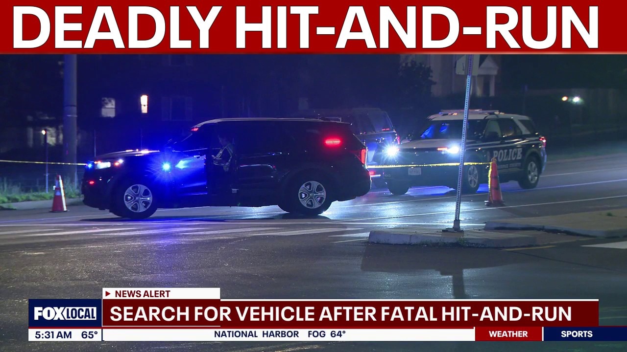Fairfax County police search for vehicle after deadly hit‑and‑run
