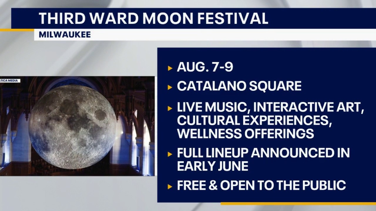 Milwaukee's Third Ward Moon Festival set for August 7-9, 2026