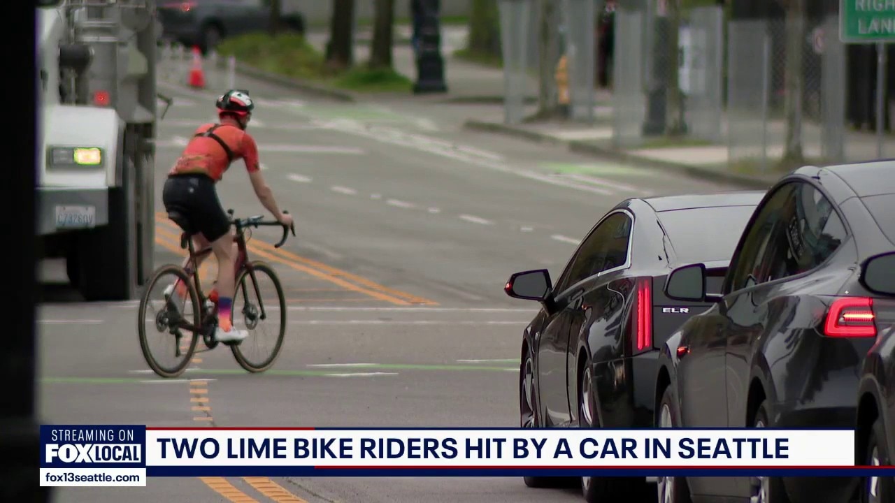 2 injured in Lime bike crash with truck in Seattle