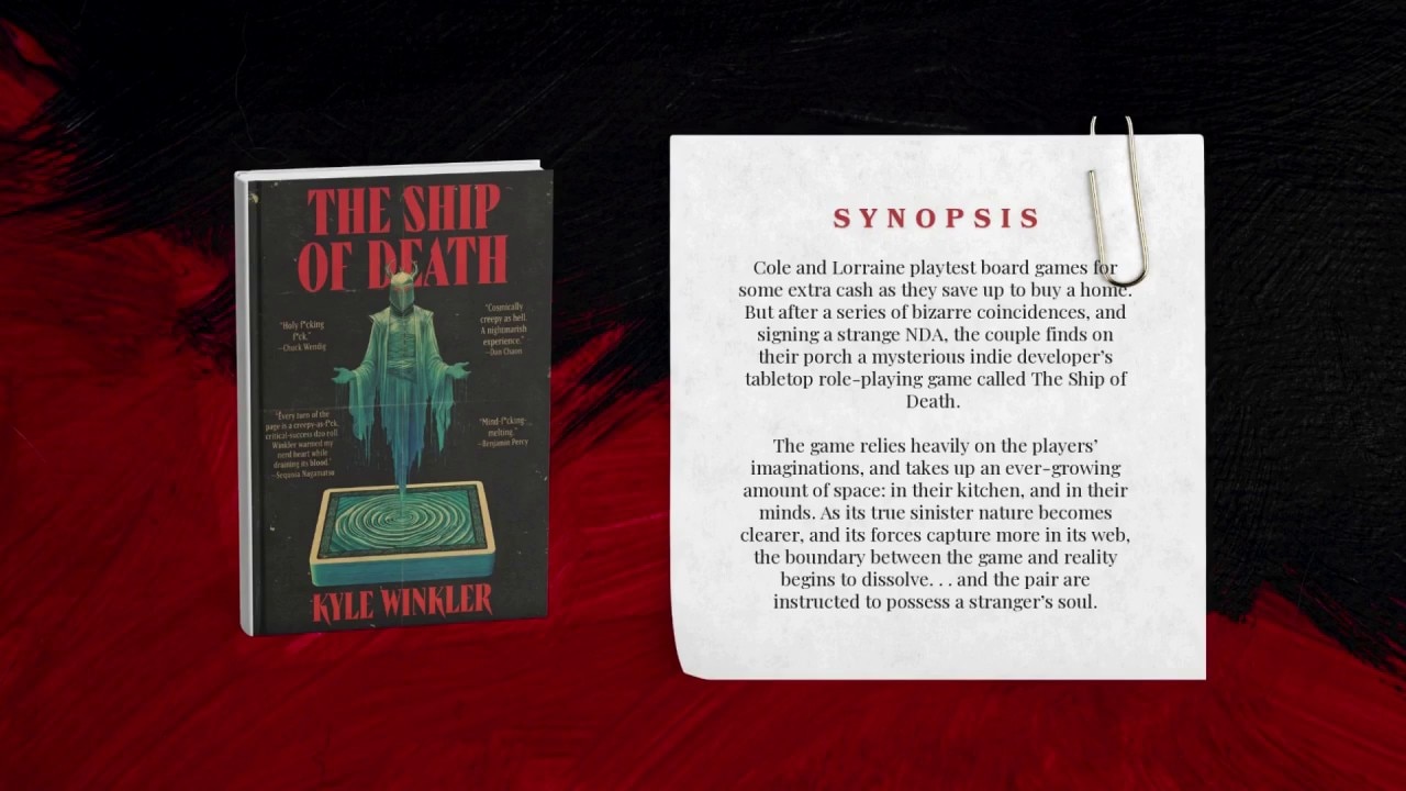 'The Ship of Death' with Kyle Winkler