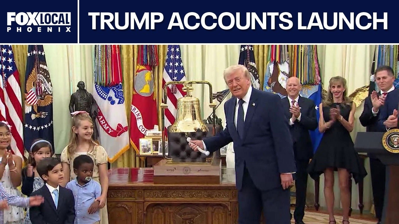 Trump Accounts officially launches for children