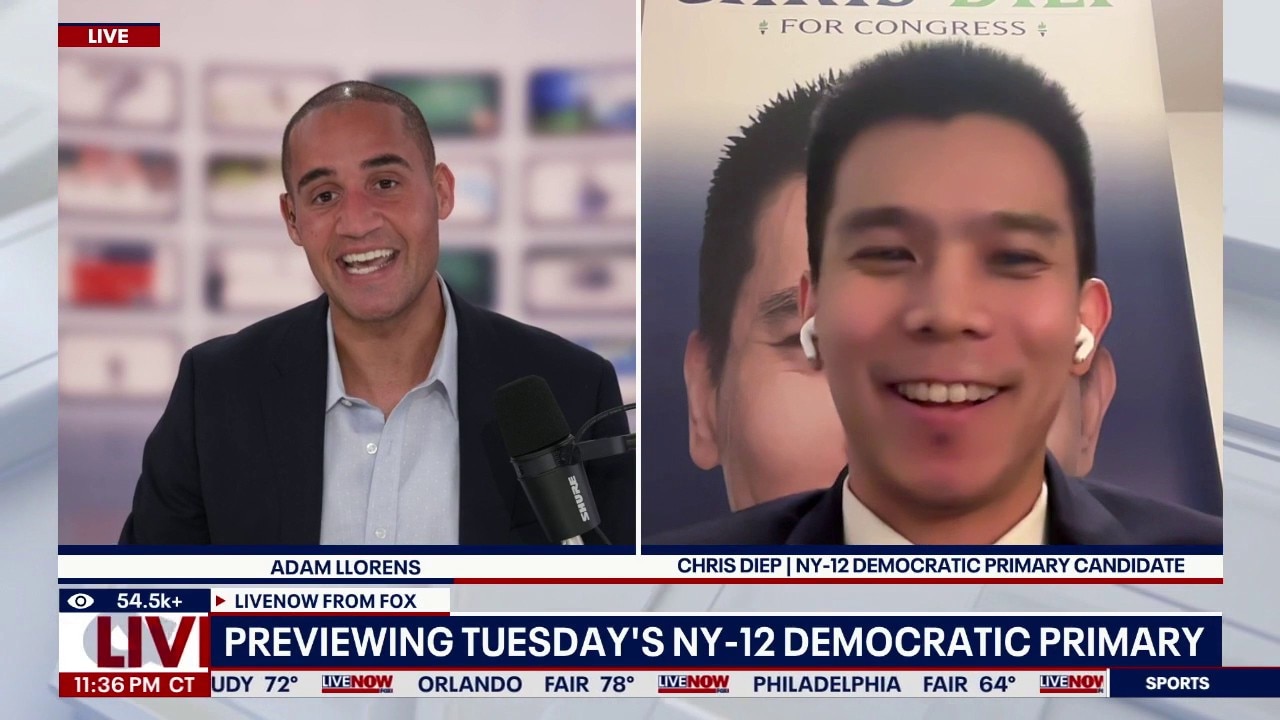 NY-12 Democratic candidate Chris Diep joins LiveNOW