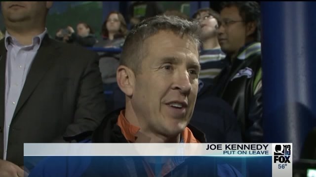 Coach put on leave for praying attends game as spectator