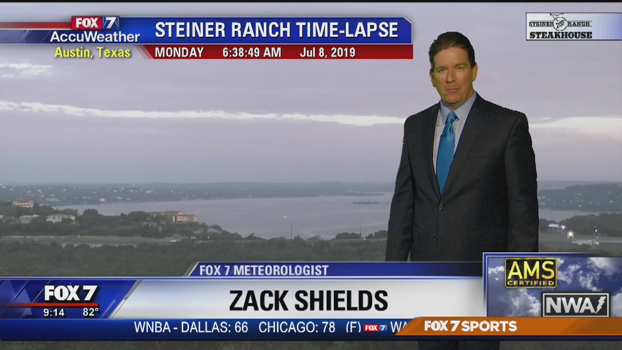 Morning weather forecast for 7/8/19