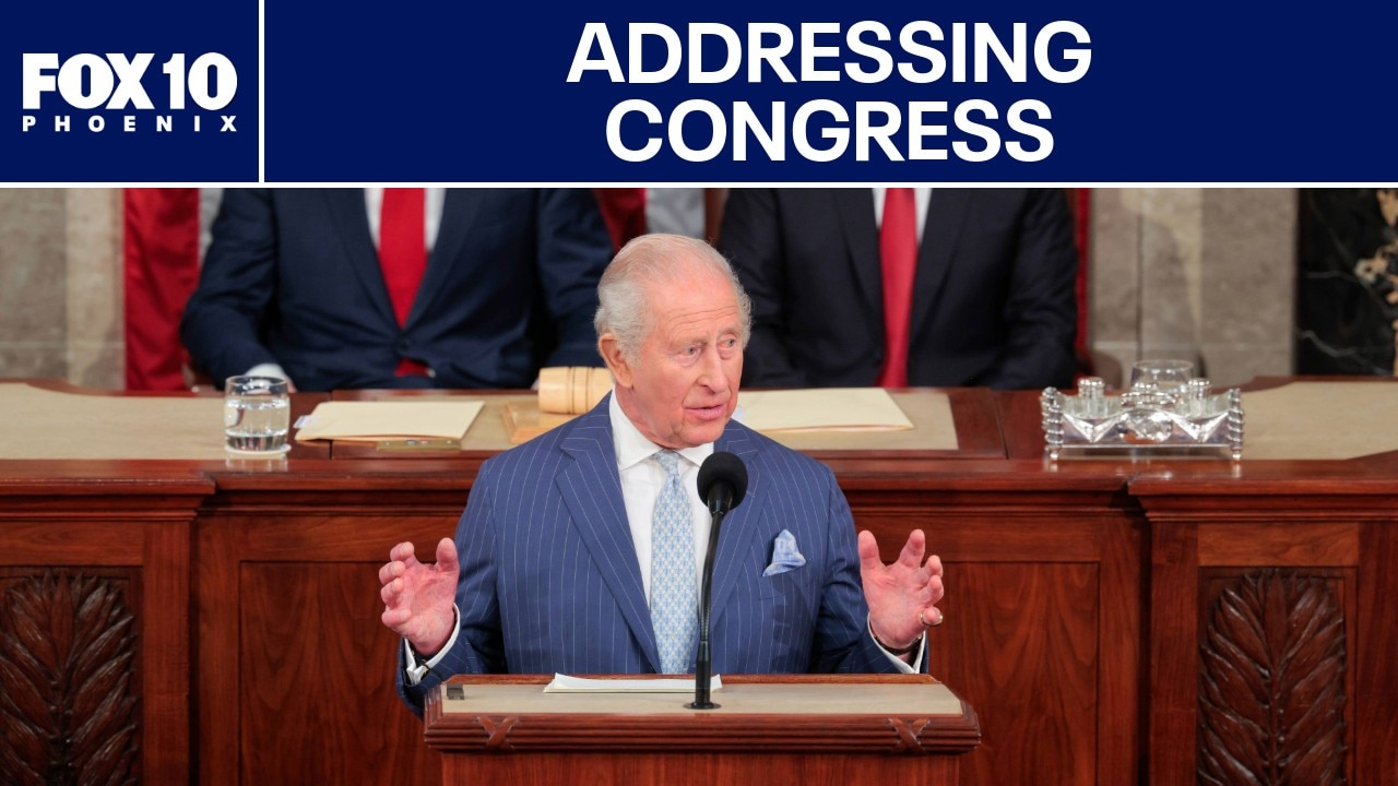 King Charles III delivers speech in US Congress