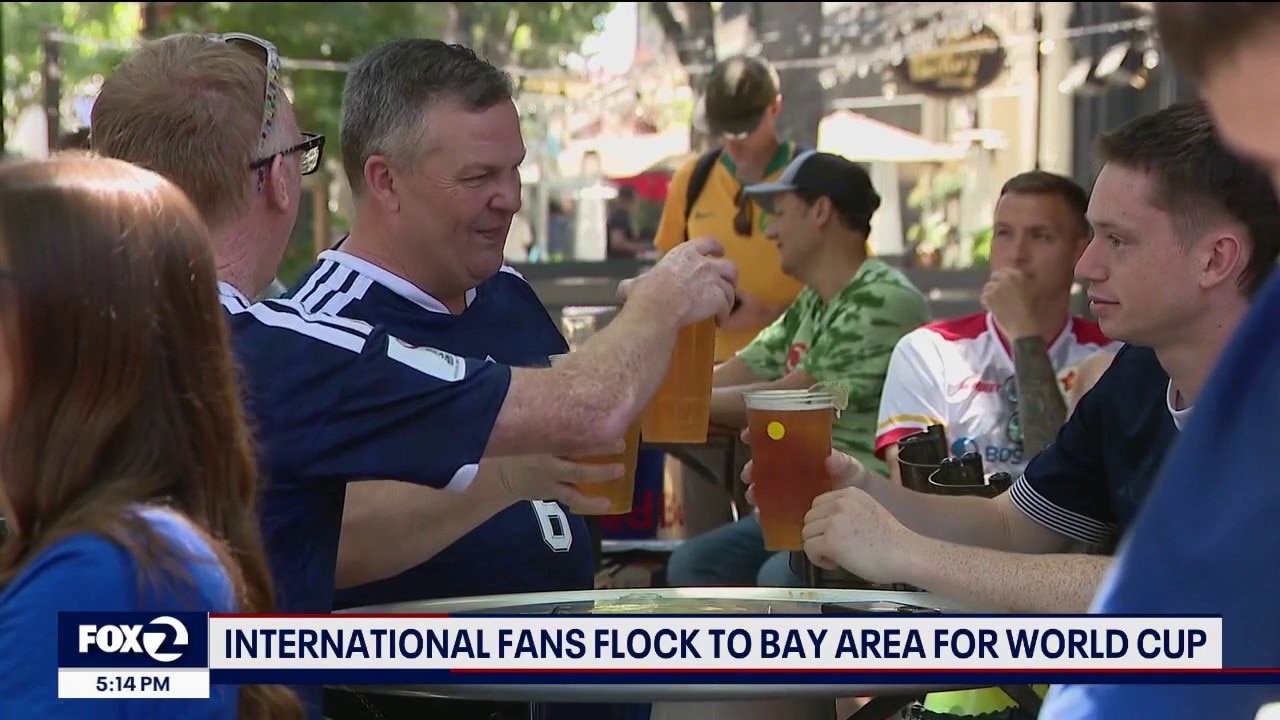 "Amazed by the hospitality" World Cup fans flock to the Bay Area
