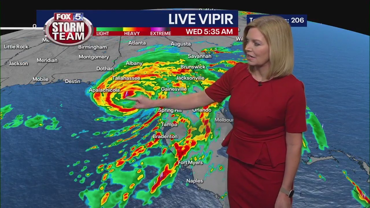 Wednesday morning weather forecast