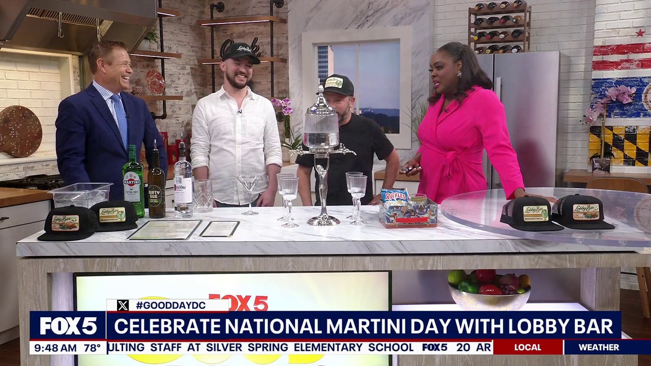 Celebrate National Martini Day With Lobby Bar