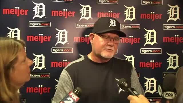Gardenhire, Goodrum, Jones & Gerber after 2-1 win over Reds