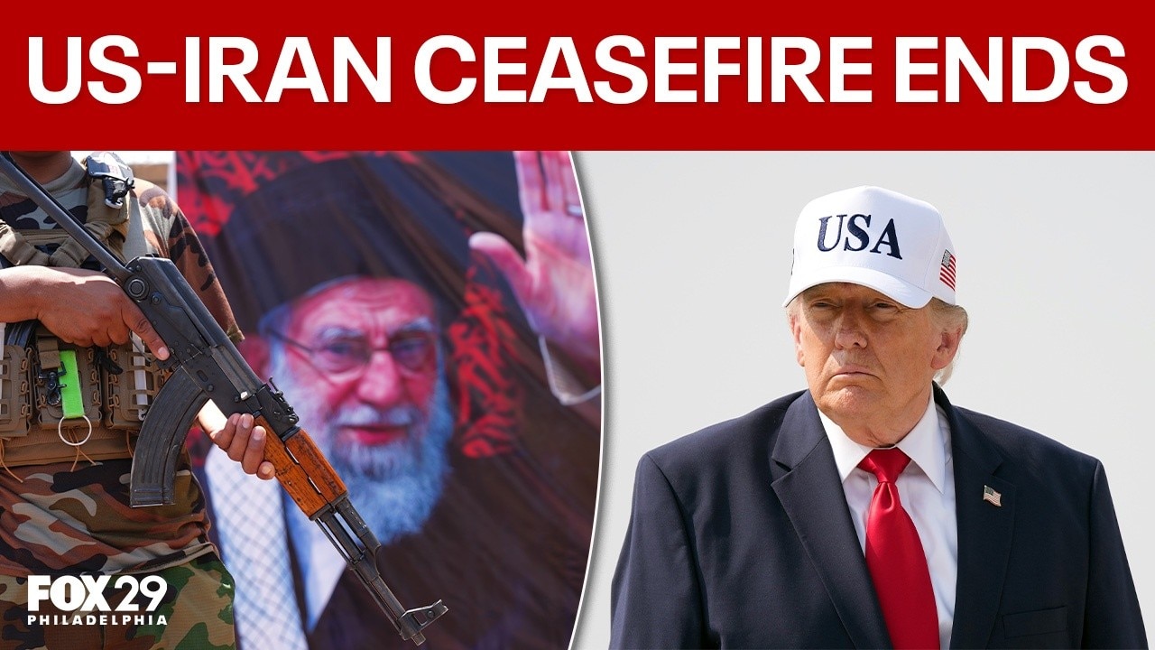 Trump says Iran ceasefire is 'over' after new round of strikes