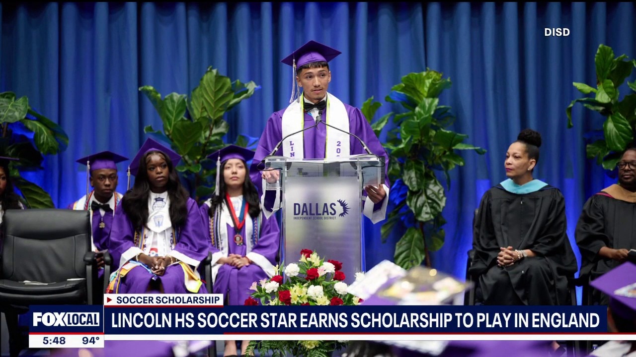 Dallas soccer star earns scholarship to play in England